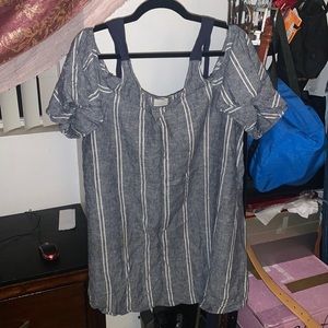 Beach dress women’s linen size XL